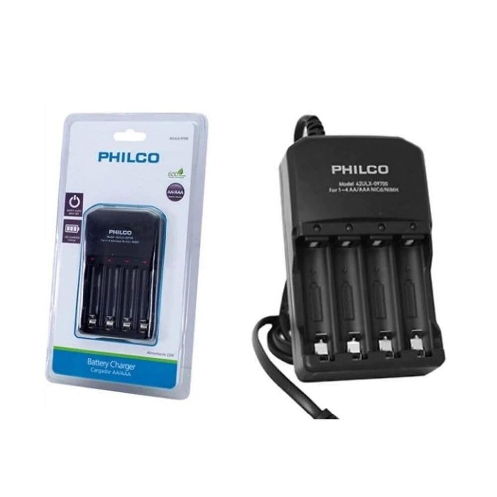Cargador De Pilas Recargables AA/AAA