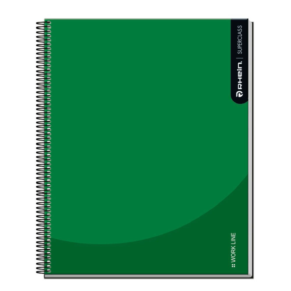 Cuaderno 1/2 Oficio Matemática 5Mm 150 Hojas Super Class Workline Triple Colores Surtidos 70 Gr