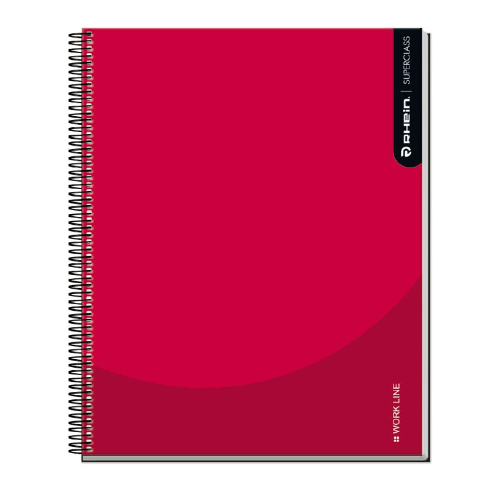 Cuaderno 1/2 Oficio Matemática 5Mm 150 Hojas Super Class Workline Triple Colores Surtidos 70 Gr