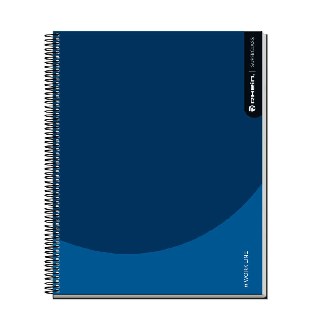 Cuaderno 1/2 Oficio Matemática 5Mm 150 Hojas Super Class Workline Triple Colores Surtidos 70 Gr