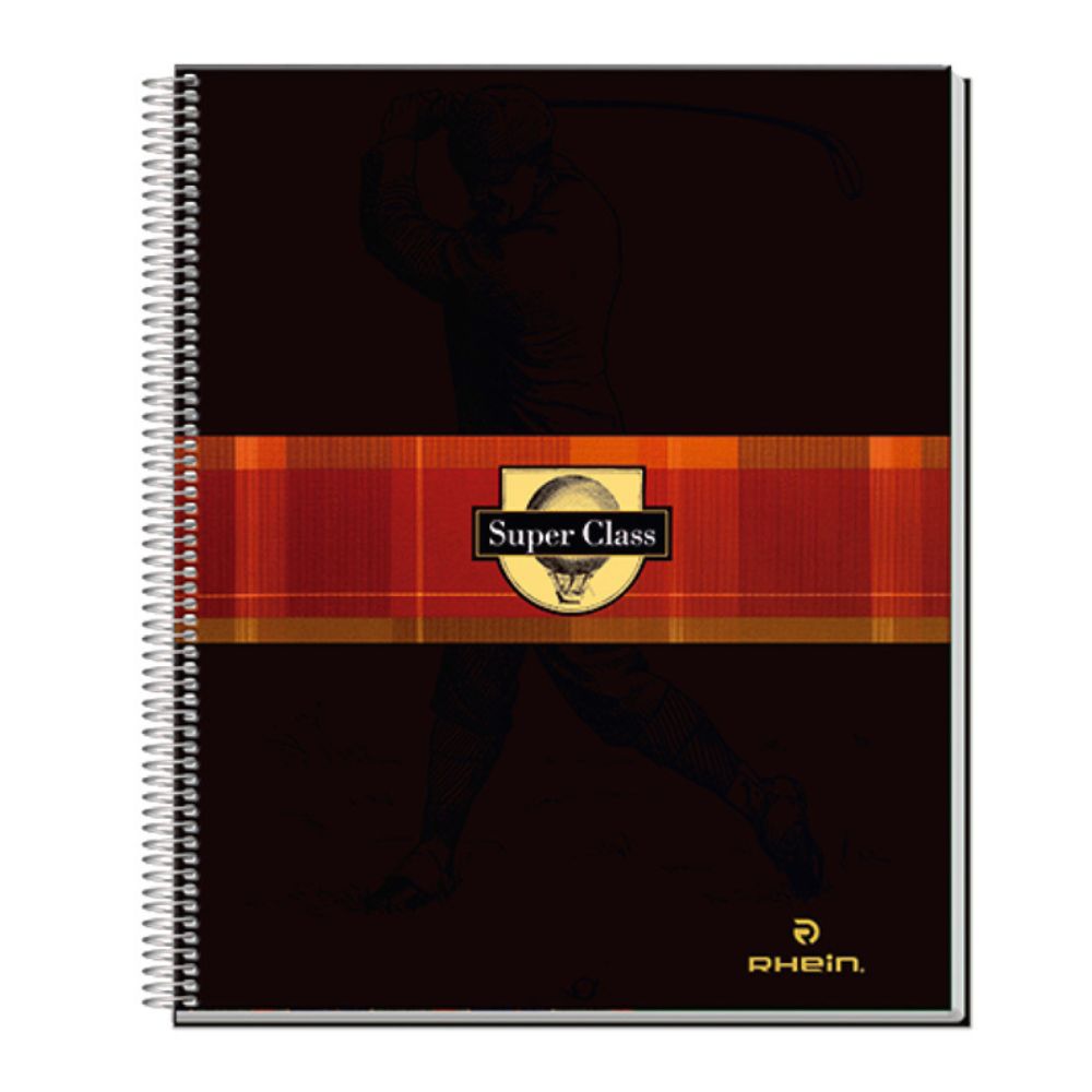 Cuaderno 1/2 Oficio Matemática 5Mm 150 Hojas Super Class Scotch Triple 70 Gr