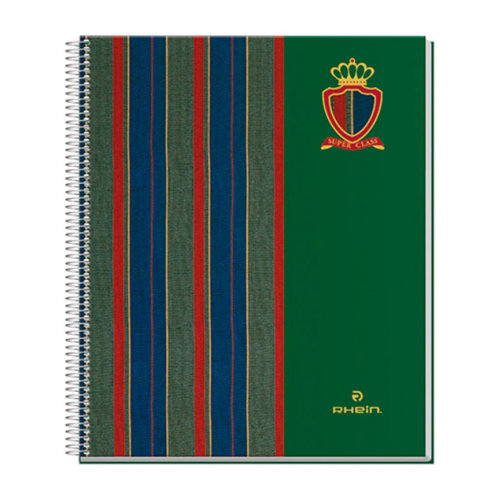 Cuaderno 1/2 Oficio Matemática 5Mm 150 Hojas Super Class Scotch Triple 70 Gr