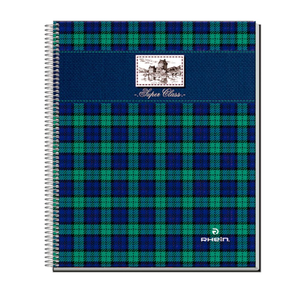 Cuaderno 1/2 Oficio Matemática 5Mm 150 Hojas Super Class Scotch Triple 70 Gr