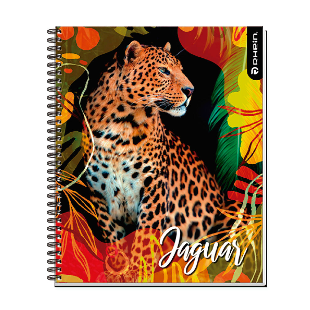 Cuaderno Universitario Matemática 7 Mm 100 Hojas Wild Life