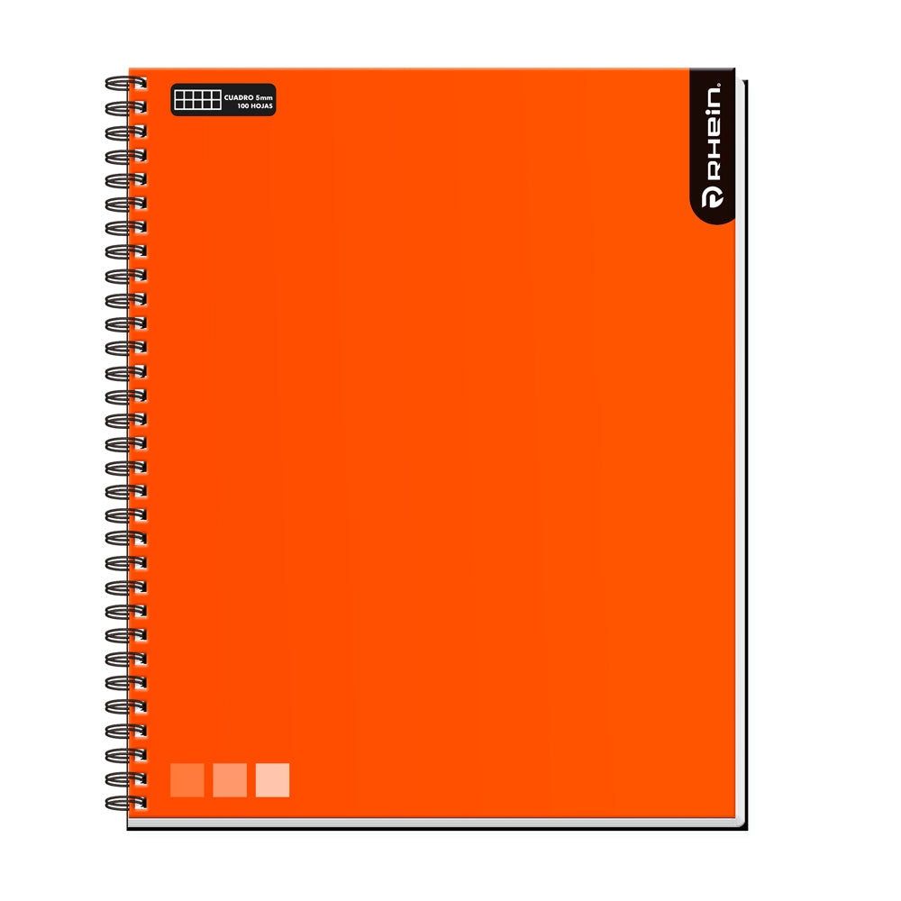 Cuaderno Universitario Matemática 5Mm 100 Hojas One Color