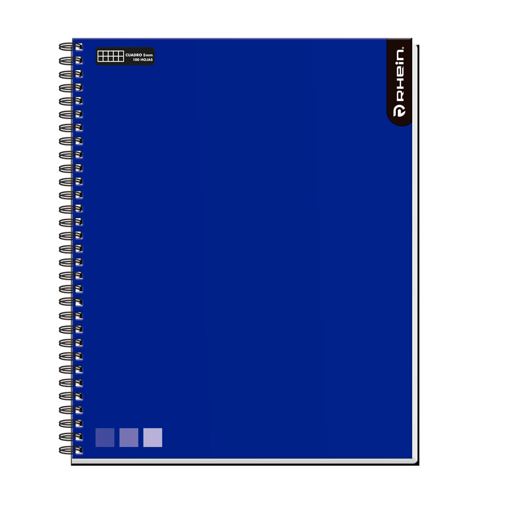Cuaderno Universitario Matemática 5Mm 100 Hojas One Color