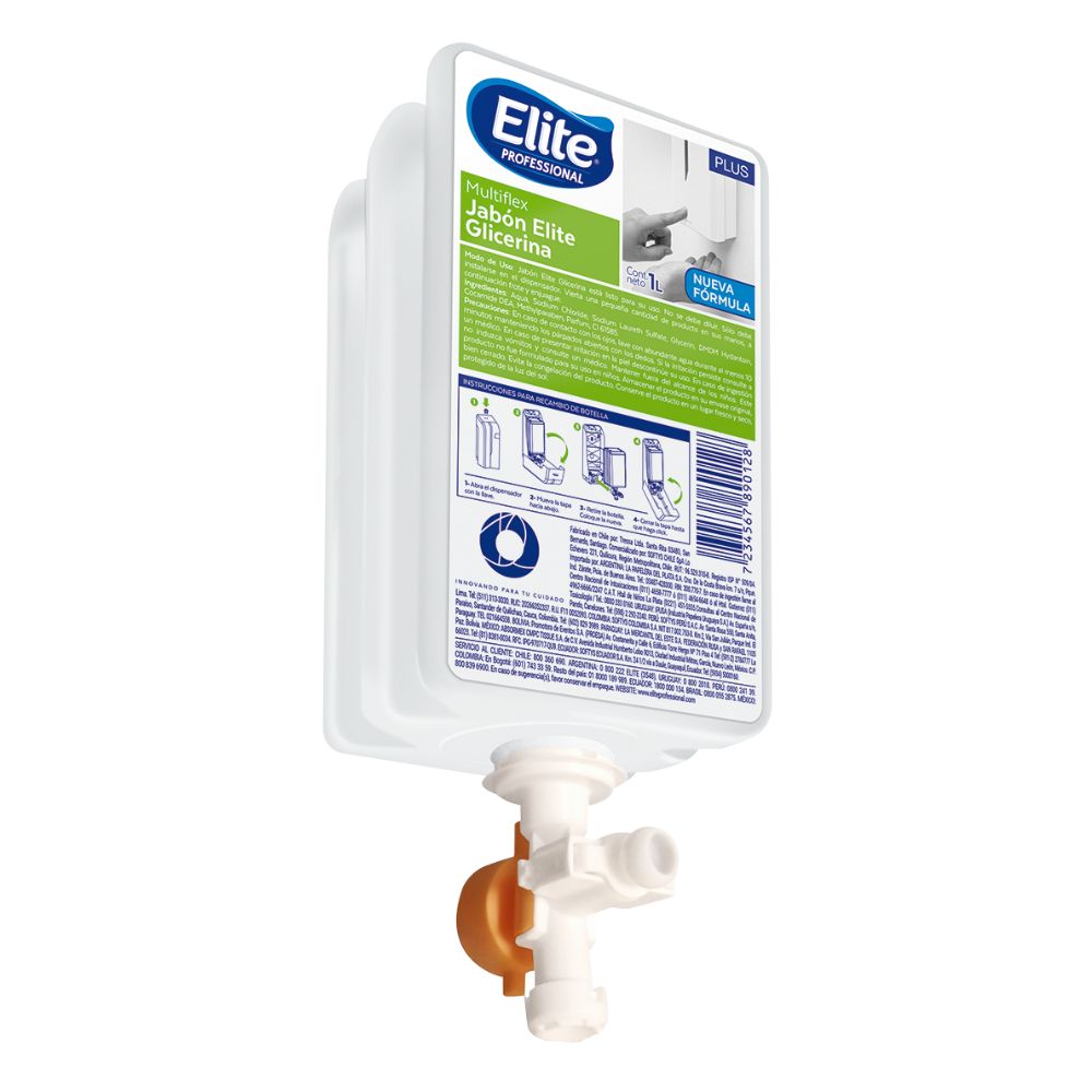 Jabón Glicerina Multiflex 1 Lt