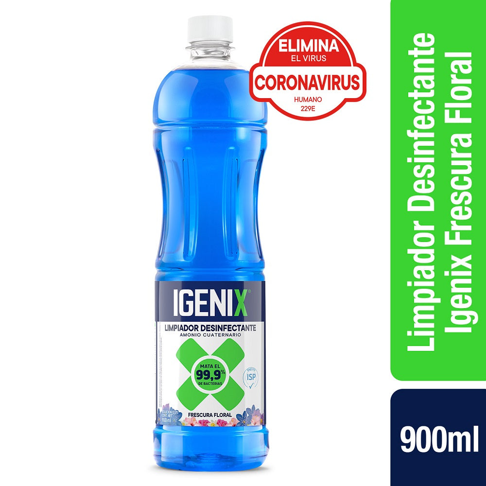 Limpiador Piso Desinfectante Frescura Floral 900 Ml