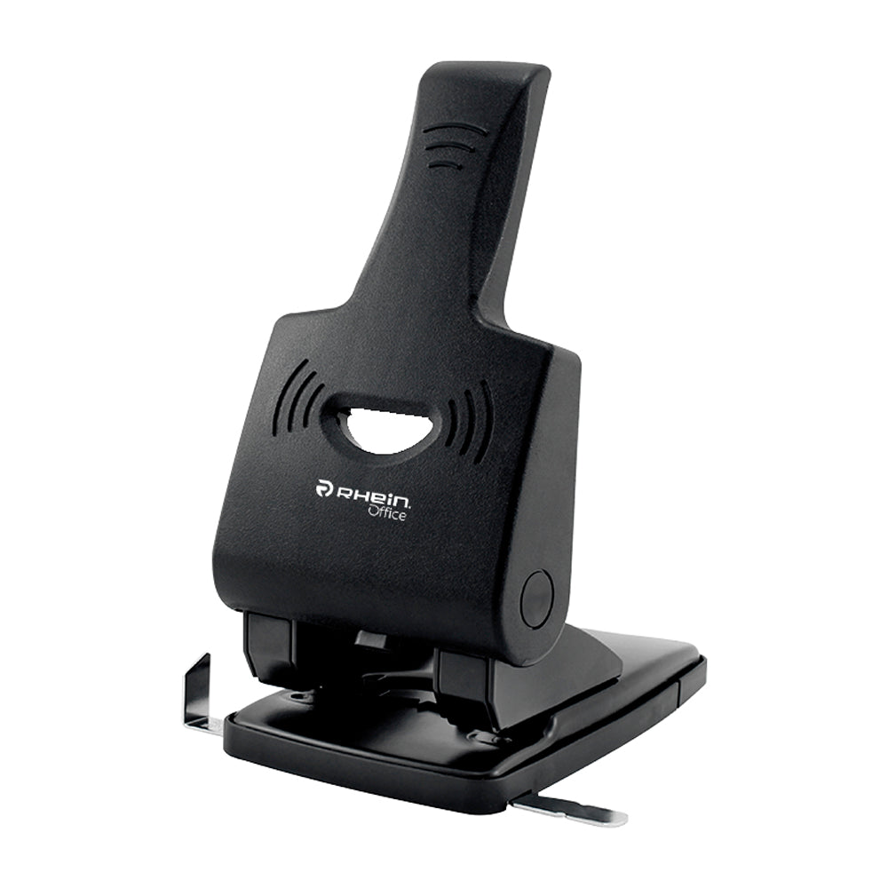 Perforadora Grande Metal 65Hojas Negra