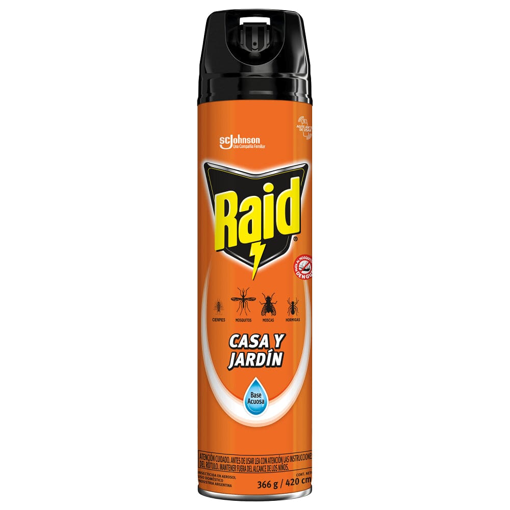 Insecticida Aerosol Casa Jardín 420 Ml