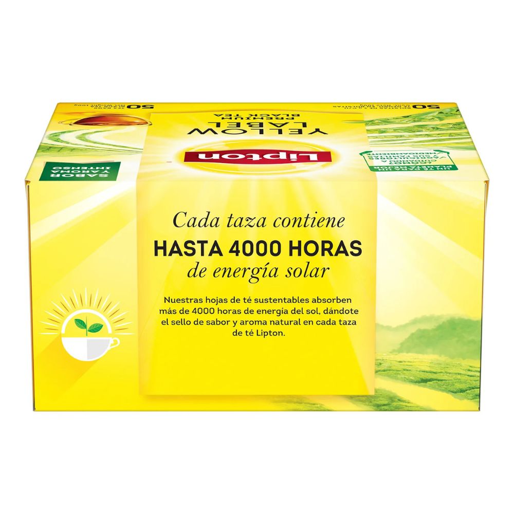 Té Yellow Label Caja 100 Unidades