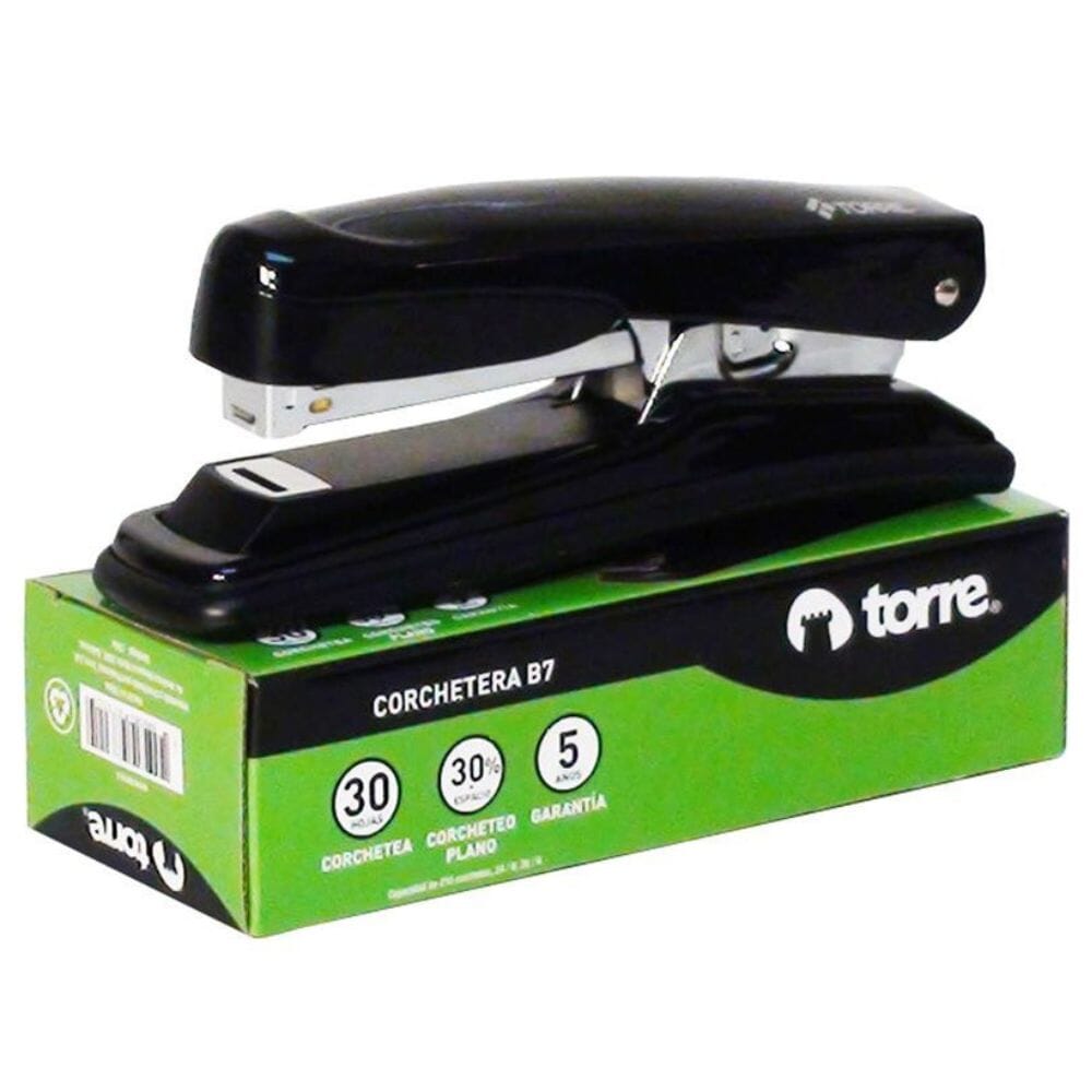 Corchetera Larga Metal Negro B7