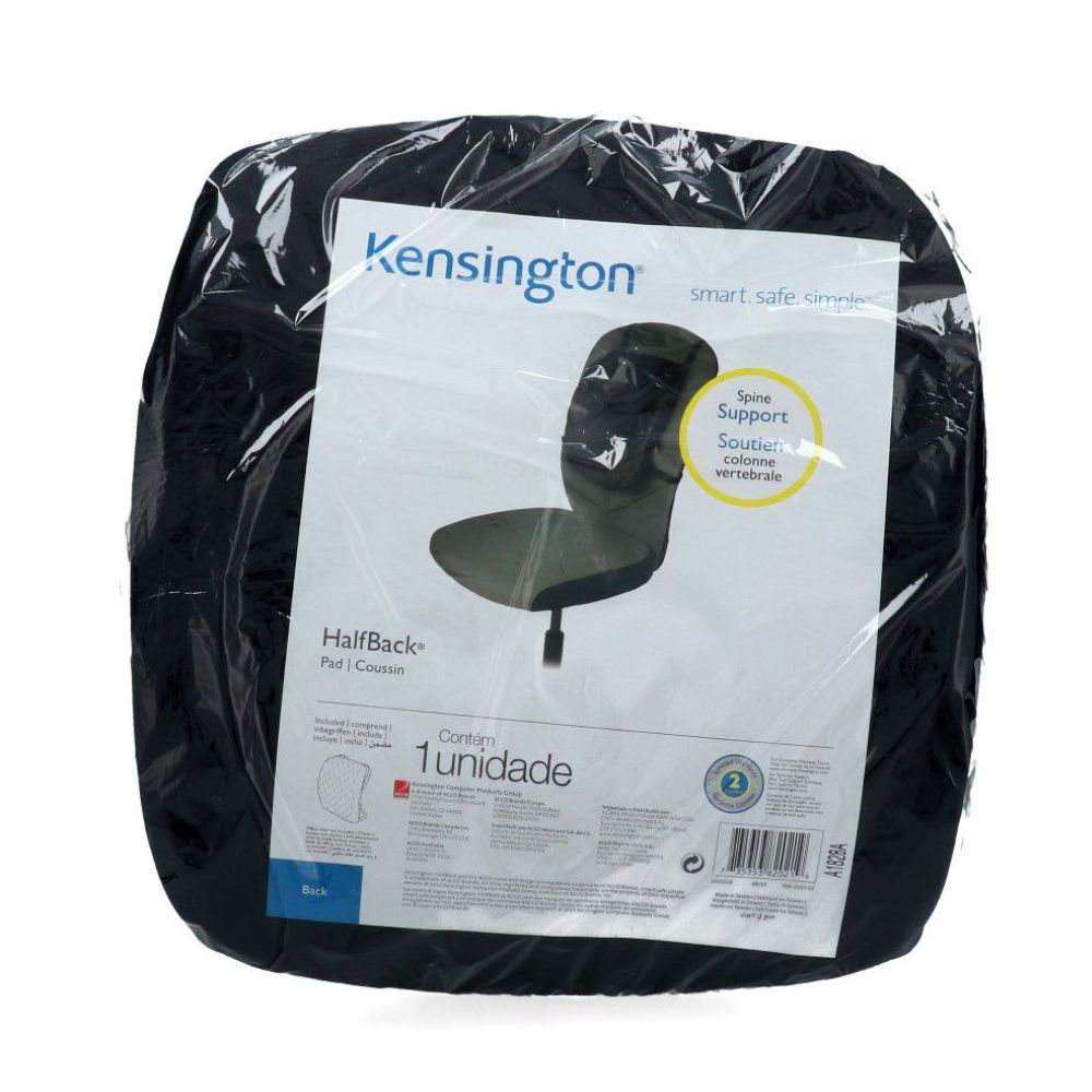 Cojín Lumbar Negro Half 21580