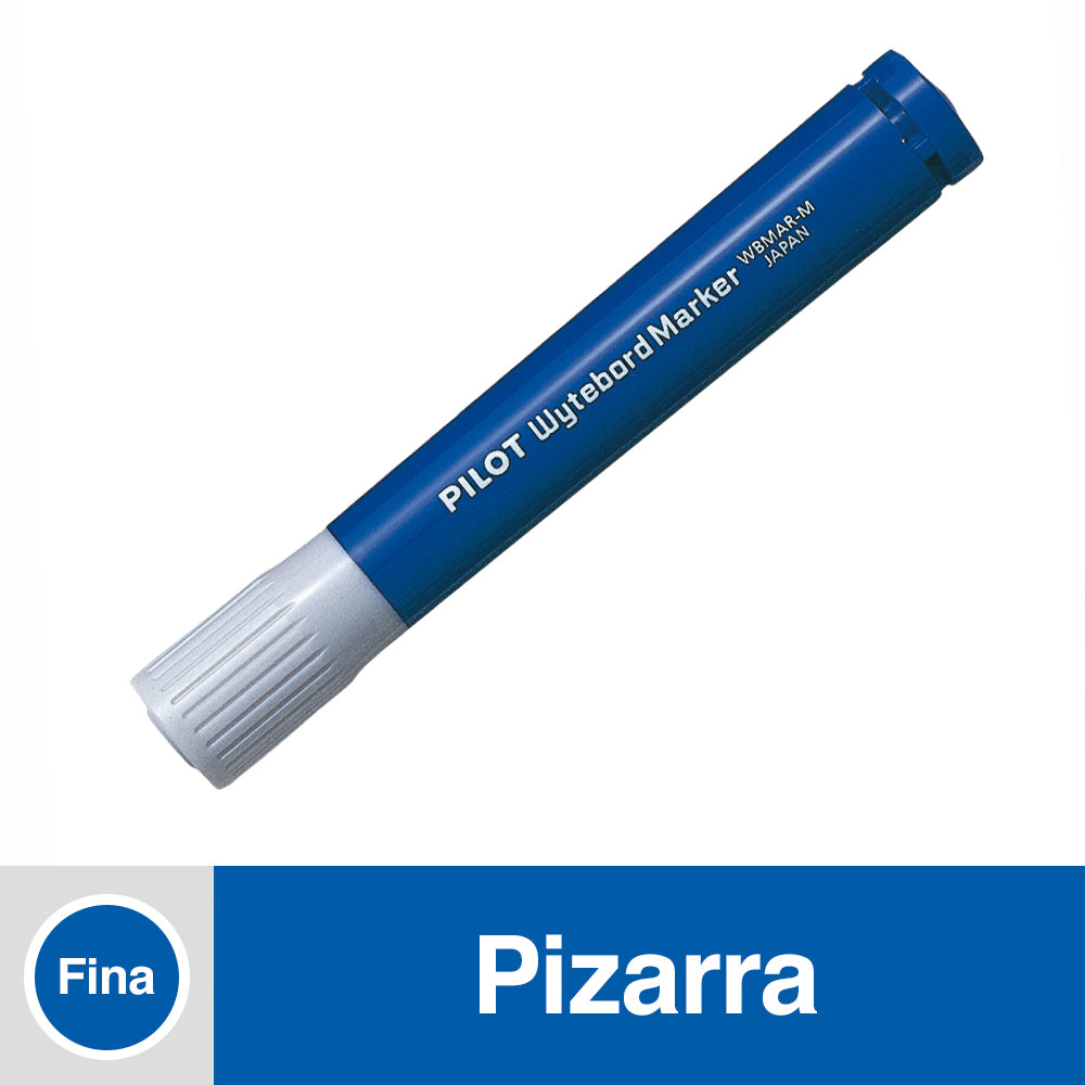 Marcador Pizarra Punta Redonda Azul