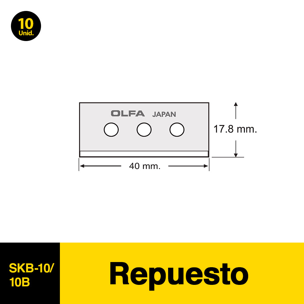 Repuesto Cuchillo Sk-10 10 Un
