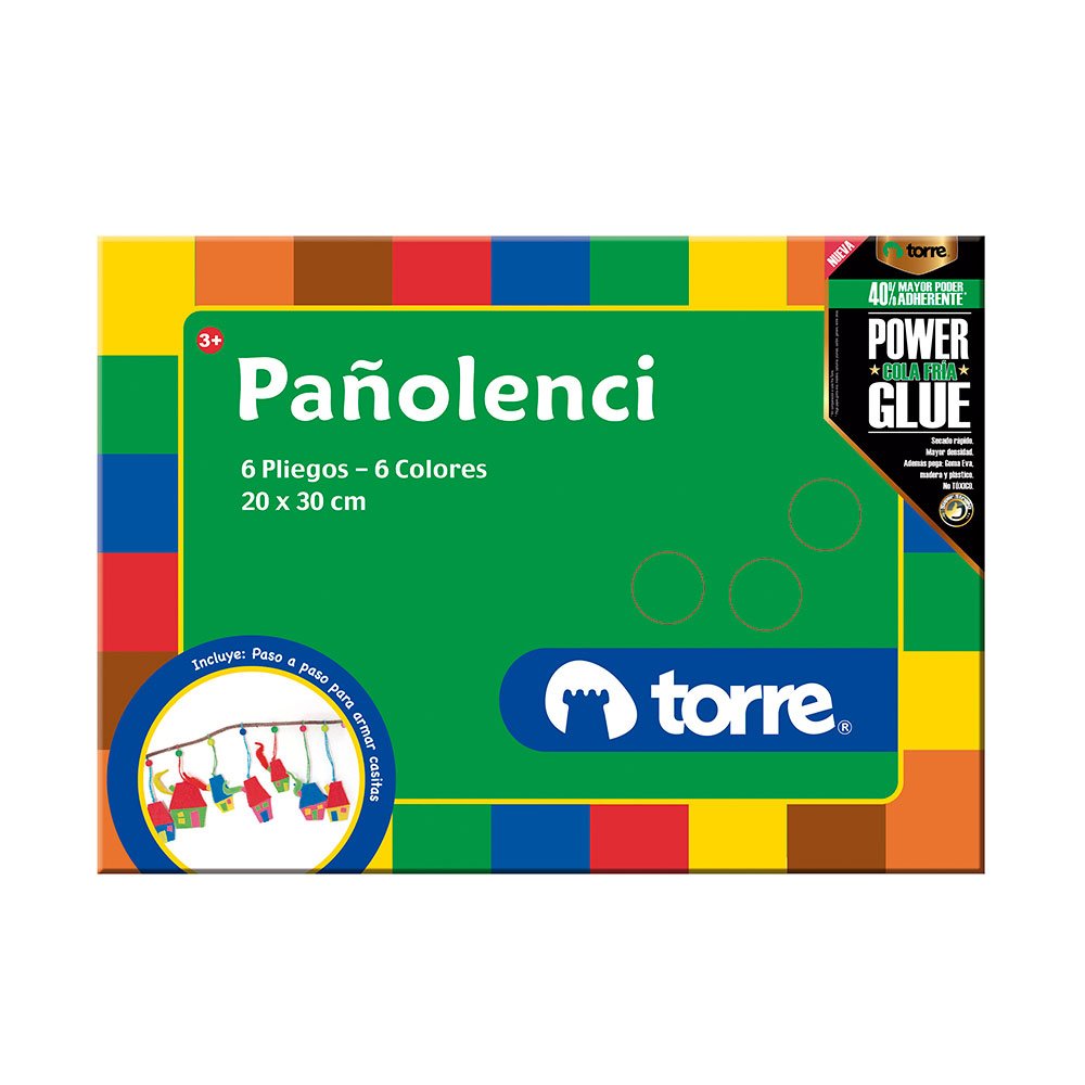 Carpeta Con Paño Lenci 6 Pliegos 6 Colores Surtidos