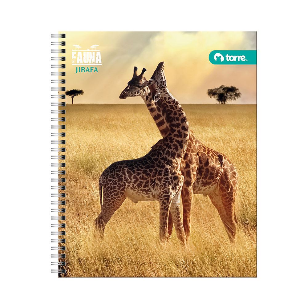 Cuaderno Universitario Matemática 7 Mm 100 Hojas Clásico Fauna