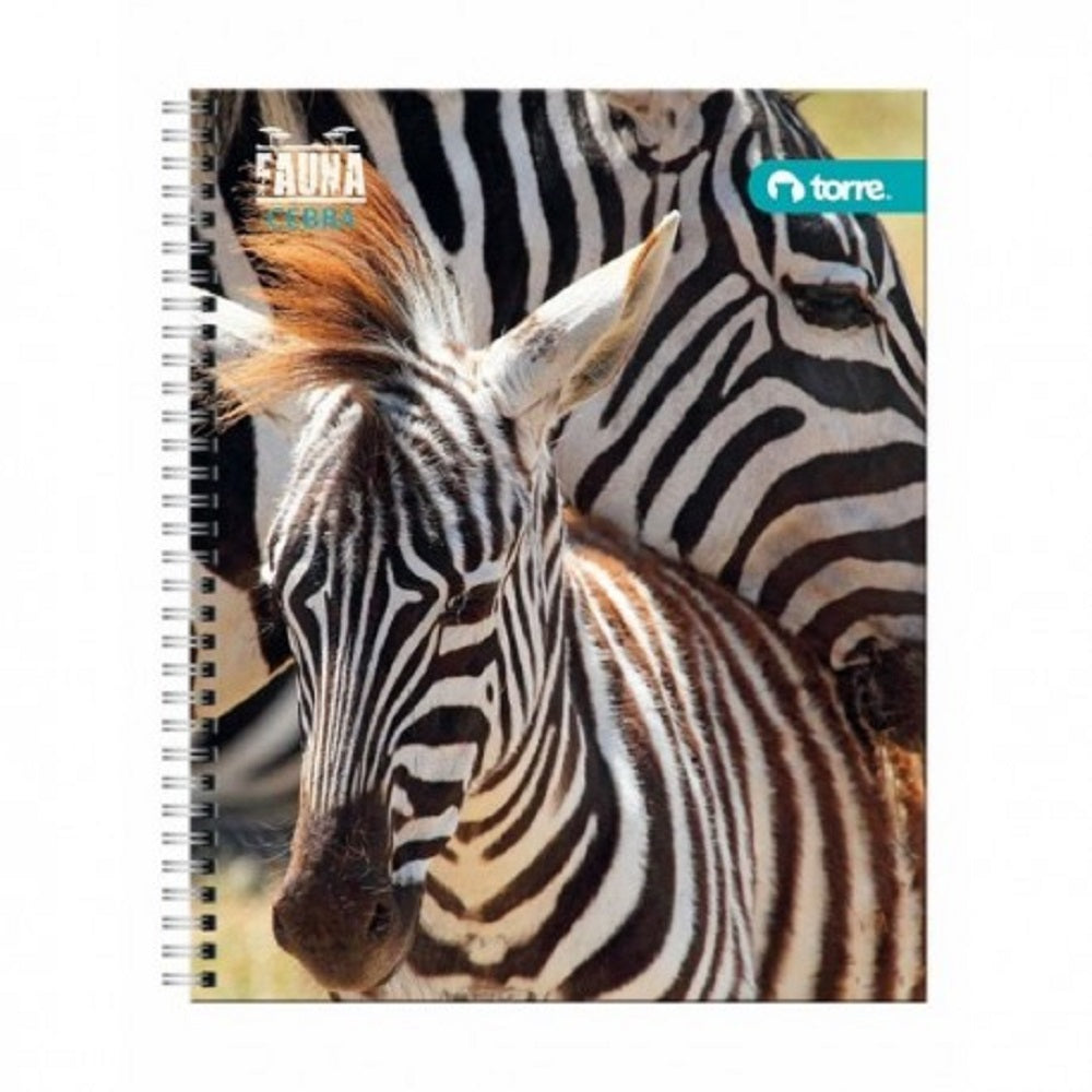 Cuaderno Universitario Matemática 7 Mm 100 Hojas Clásico Fauna