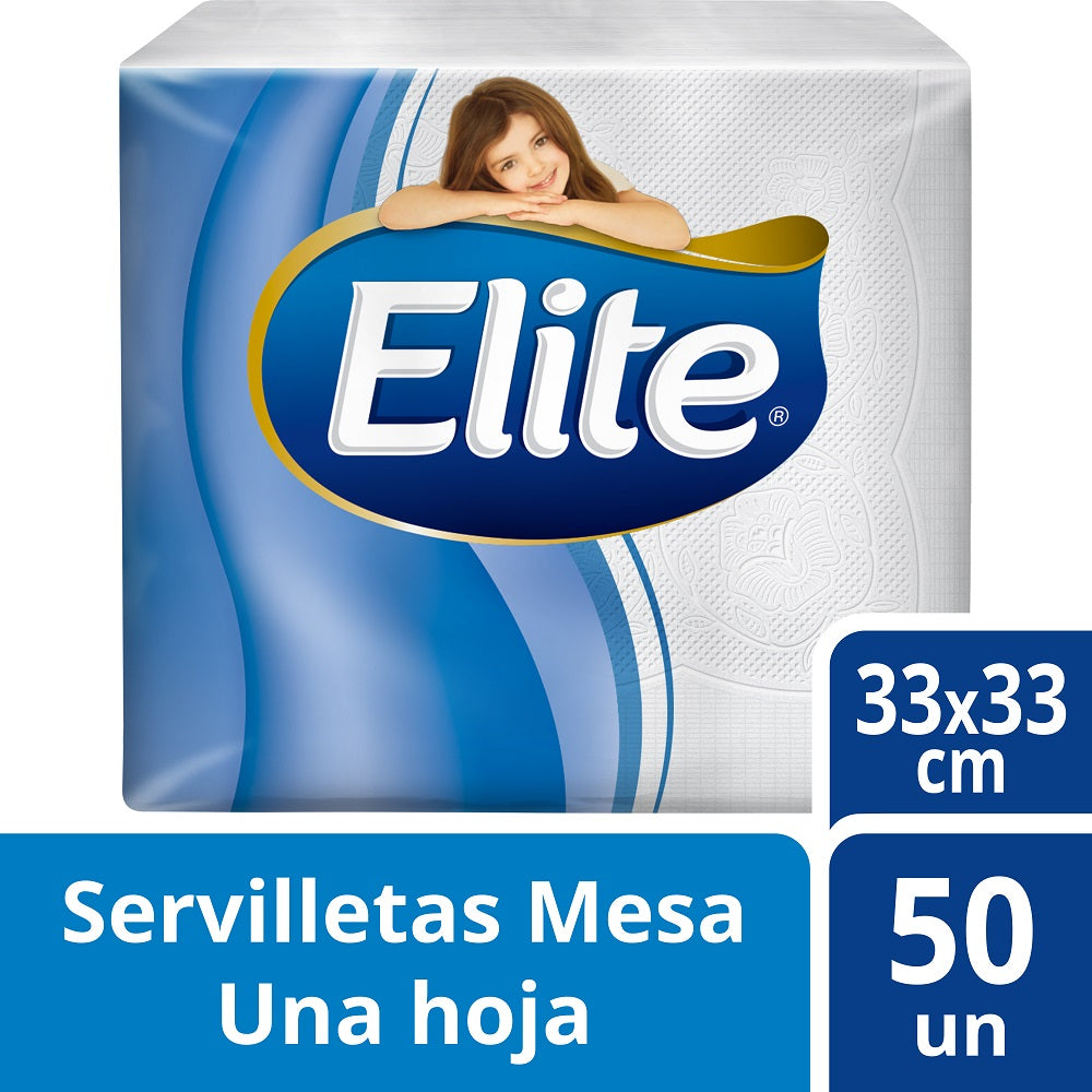 Servilleta Mesa 1 X 50 Un Hoja Simple