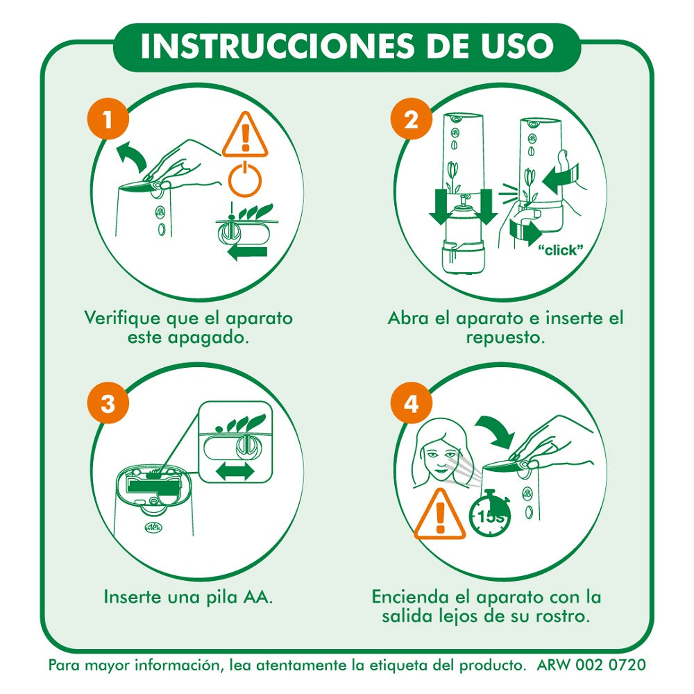 Repuesto Desodorante Ambiental Eléctrico Berries 21 Ml