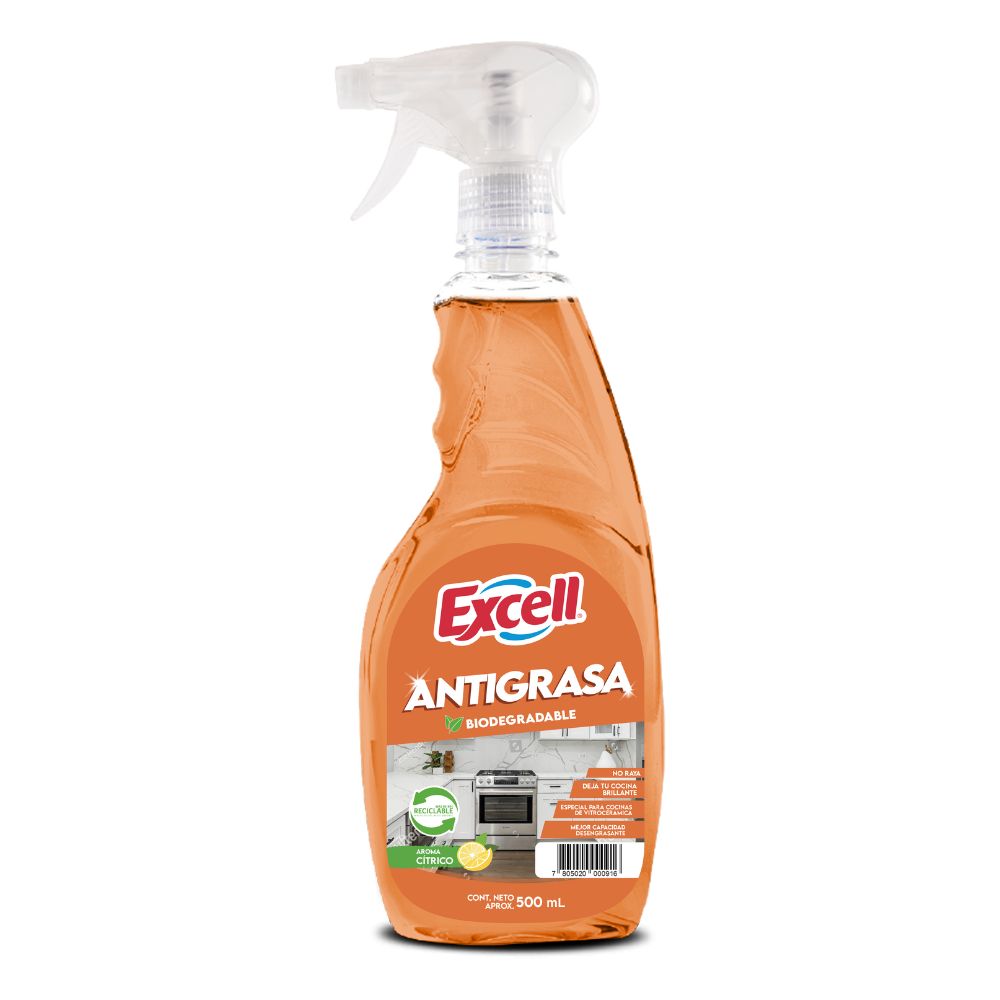 Limpiador Antigrasa Gatillo 500 Ml