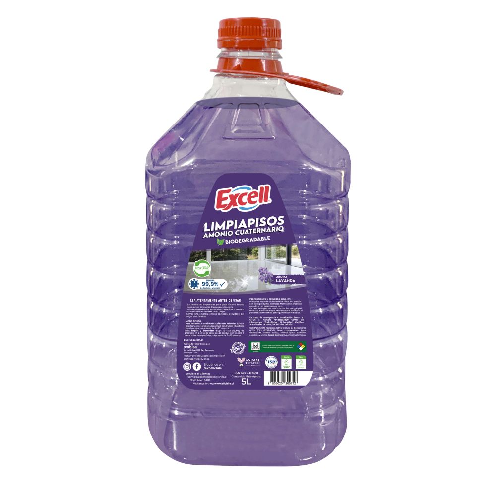 Limpiador Piso Lavanda Bidón  5 Lt