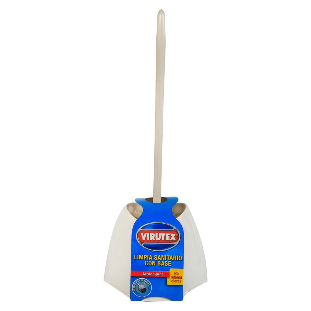 Limpiador Inodoro Escobilla Con Base