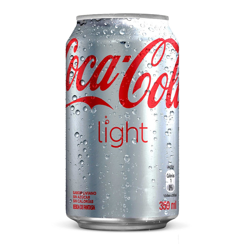 Bebida En Lata De 350 Cc  Light