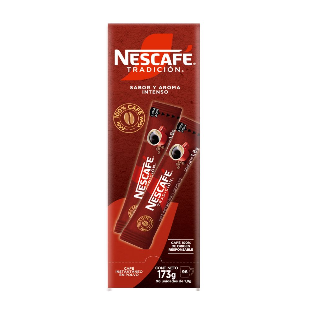 Café Instantáneo Tradición Stick 1.8 Gr 96 Un