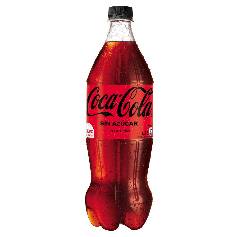 Bebida Desechable Coca Cola Zero 1.5 Lt
