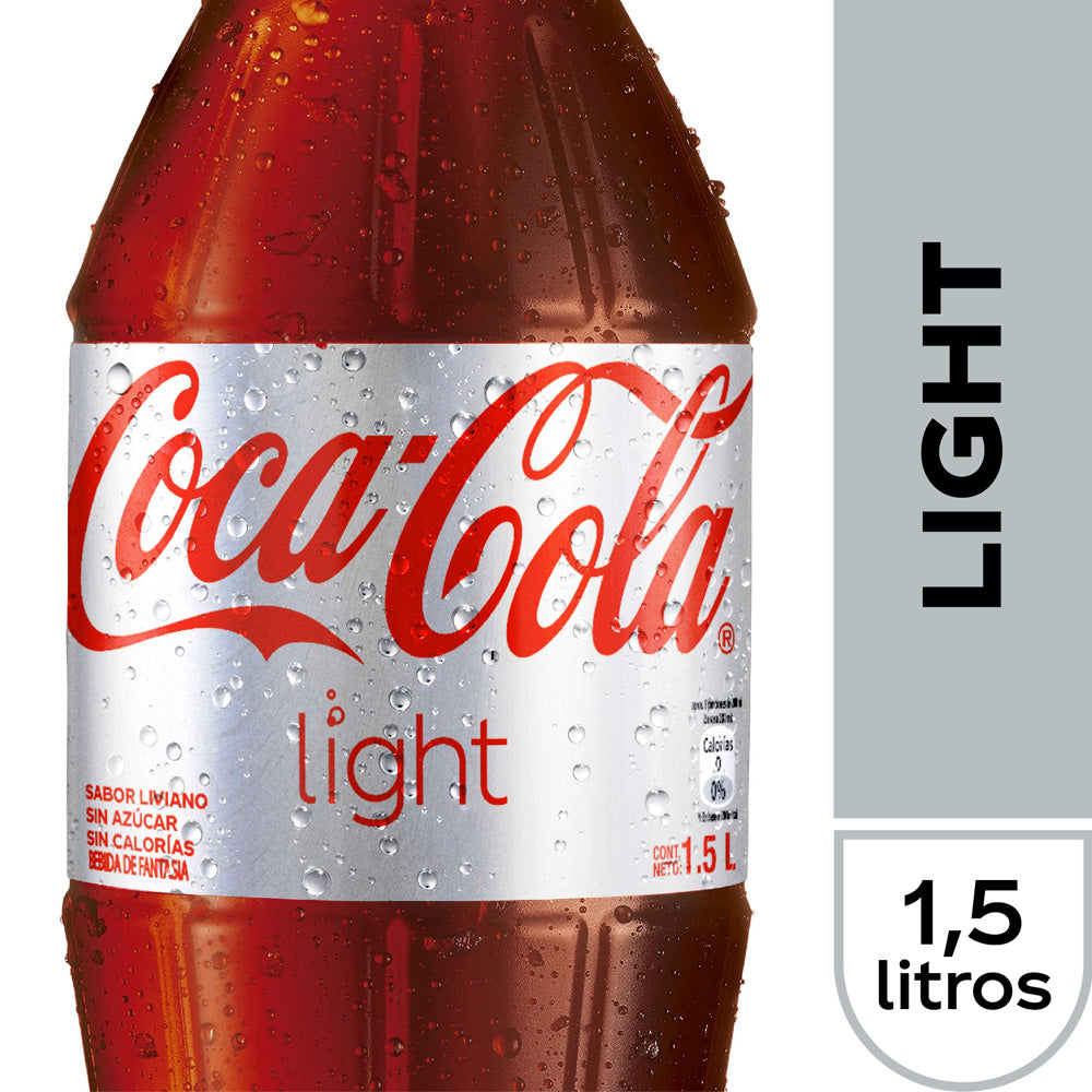 Bebida Desechable Coca Cola Light 1.5 Lt