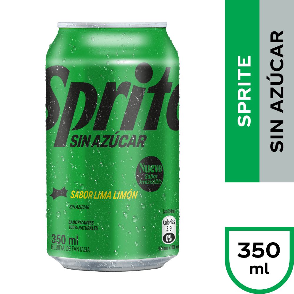 Bebida Lata Zero 350 Cc