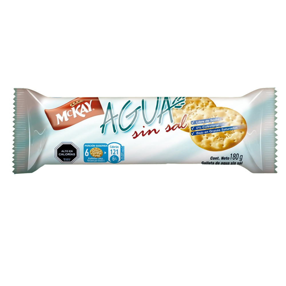 Galleta Agua Sin Sal 180 Gr