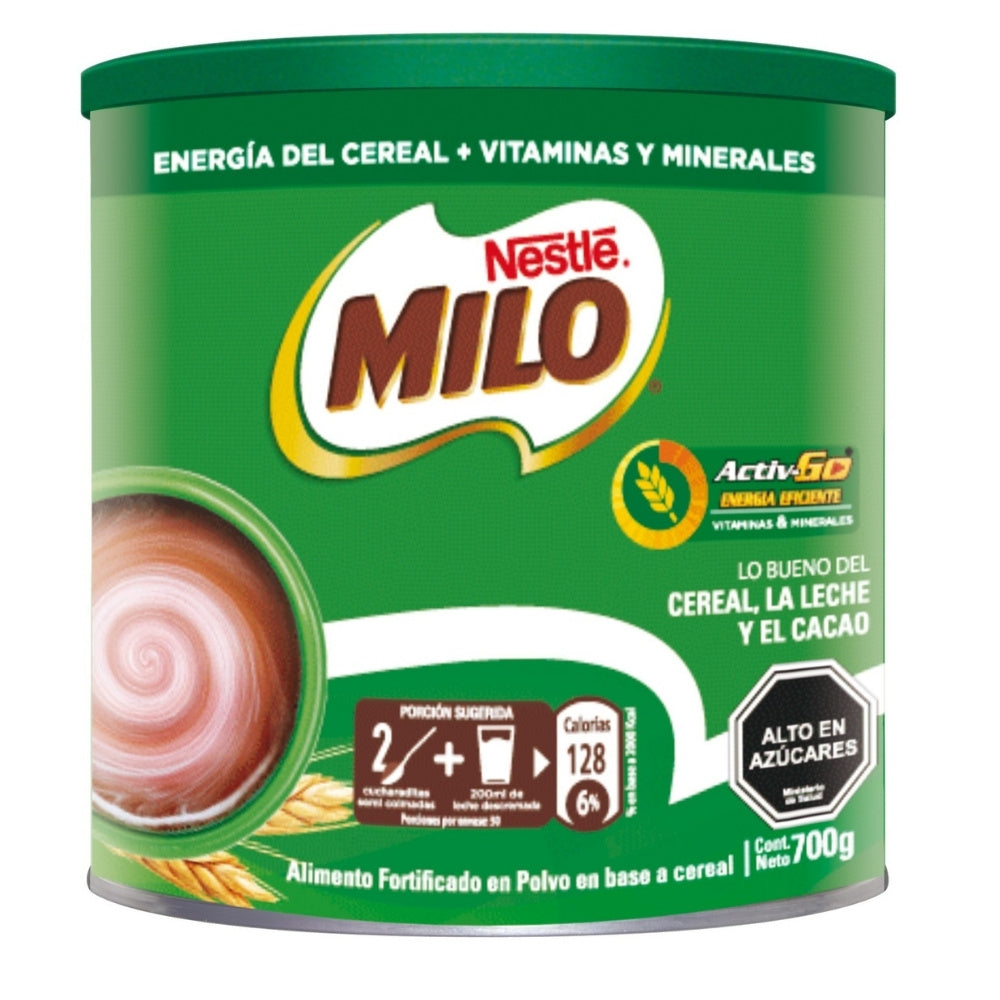 Saborizante para Leche Milo Tarro Activ-Go 700 gr