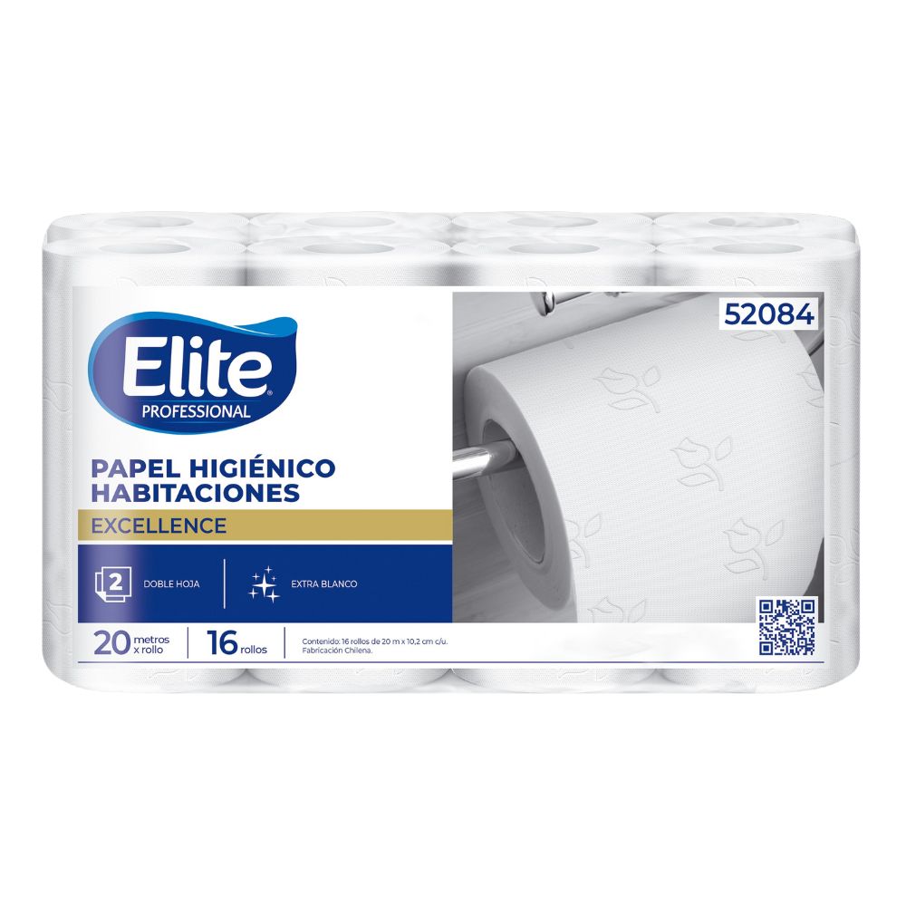 Papel Higiénico Doble Hoja 16 Rollos X 20 Mt