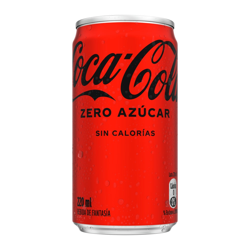 Bebida En Lata De 220 Cc  Zero